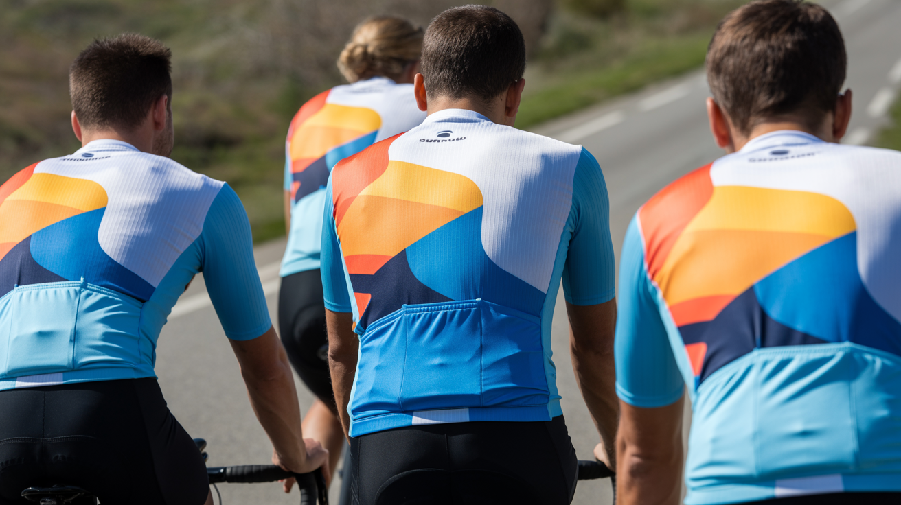 Custom cycling jerseys and gear
